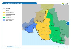 Limites administratives du SAGE